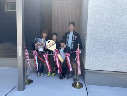 8月17日住まいのお引渡し